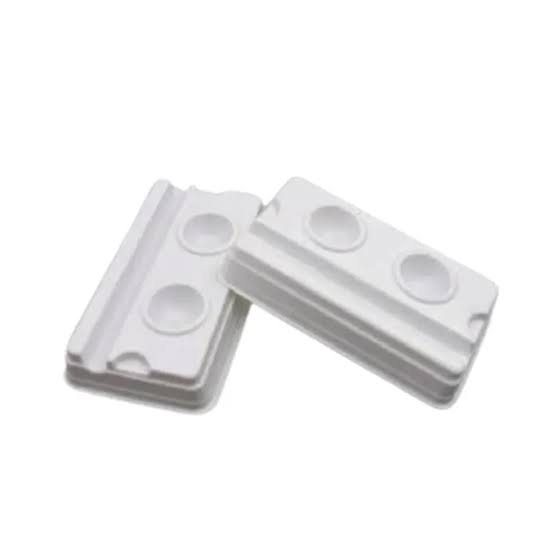 2 Well Pigment Mixing Trays Pack of 50 - White - Australian Colour Technologies