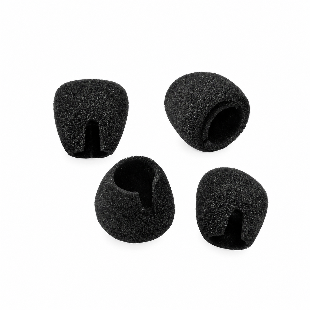Needle Grips x 20 - black memory foam grips