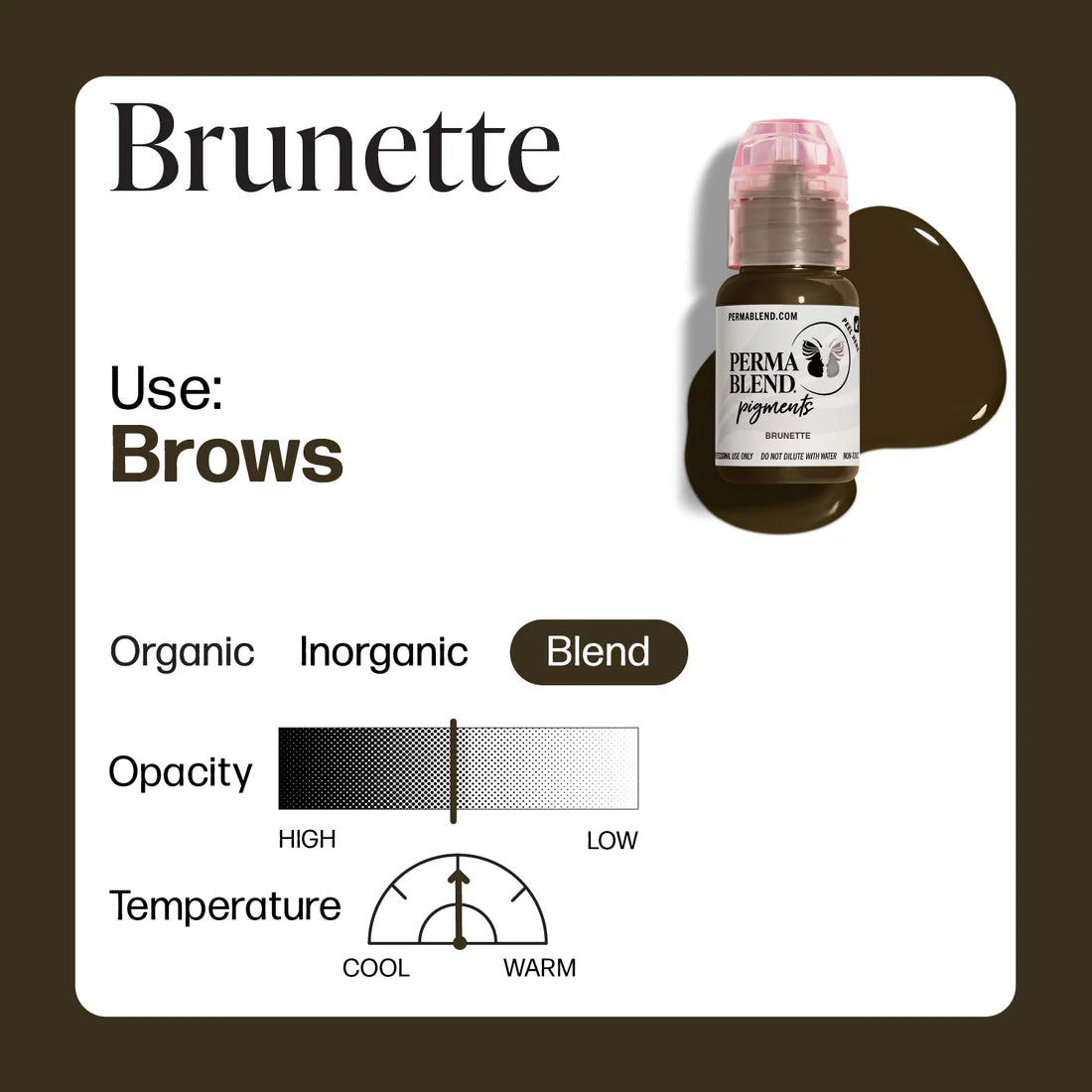 Perma Blend Brunette Perma Blend tattoo pigment - Australian Colour Technologies (image 2)