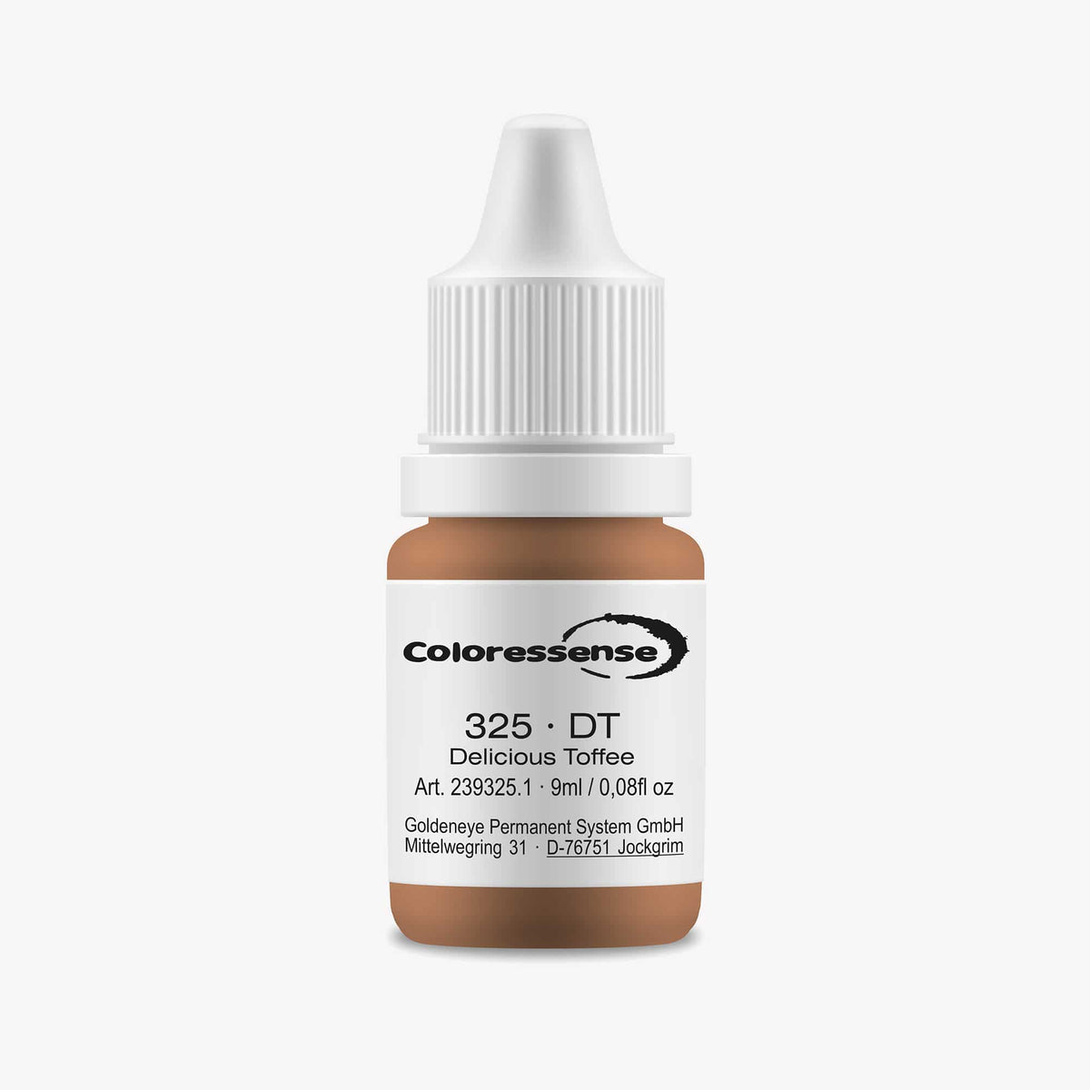 Delicious Toffee 10ml Coloressense cosmetic tattoo pigment bottle - Australian Colour Technologies