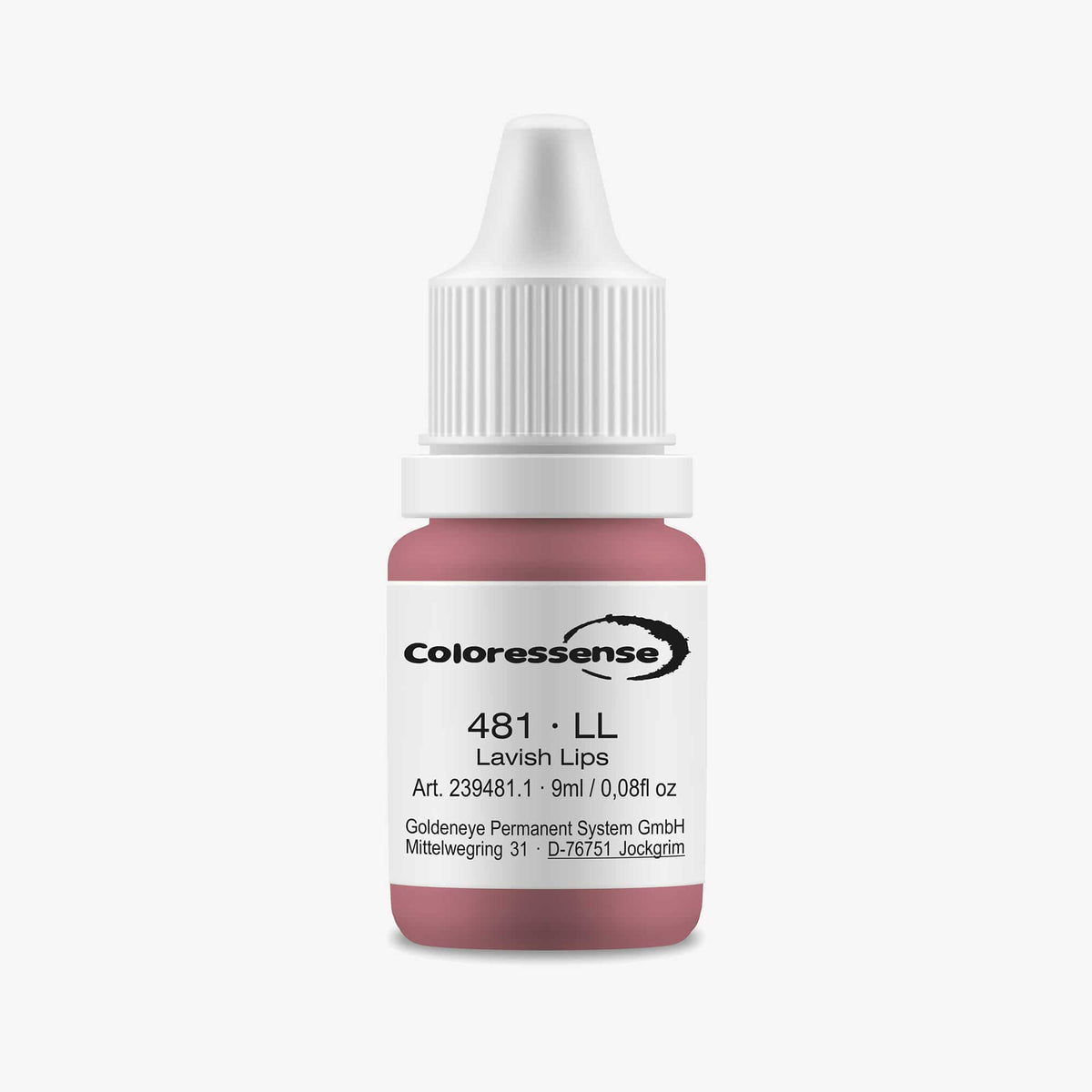 Lavish Lips 10ml Coloressense cosmetic tattoo pigment bottle - Australian Colour Technologies