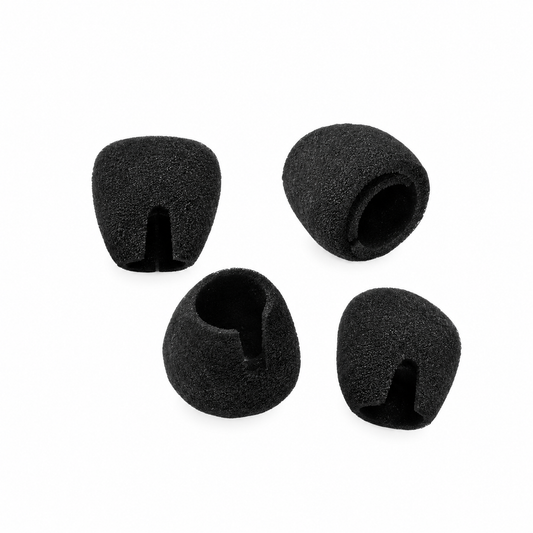 Needle Grips x 20 - black memory foam grips