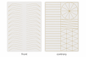 Practice Skin Gold Lines cosmetic tattoo practice skin - Australian Colour Technologies