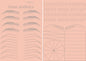 Silicone Practice Mat - Eyebrows - Australian Colour Technologies