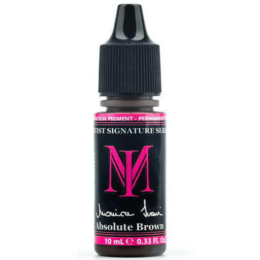 Monica Ivani Signature Series Eyebrow Pigments – Absolute Brown - Australian Colour Technologies