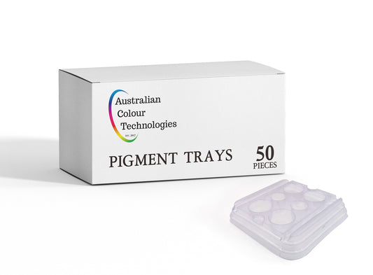 Pigment Cup Trays x 50 pigment mixing supply - Australian Colour Technologies