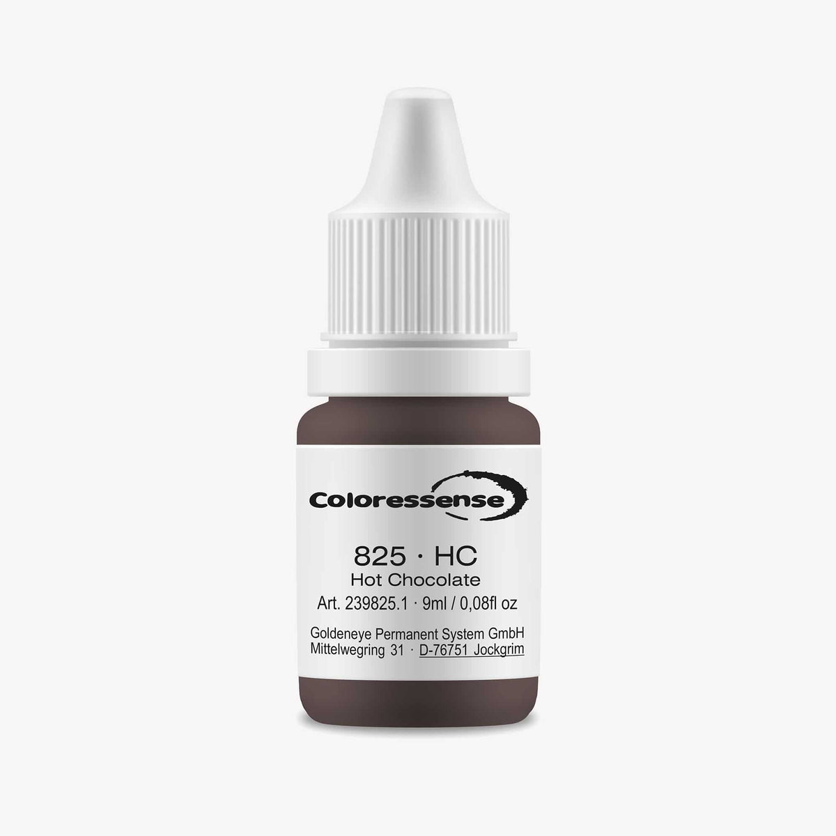 Hot Chocolate 10ml Coloressense cosmetic tattoo pigment bottle - Australian Colour Technologies