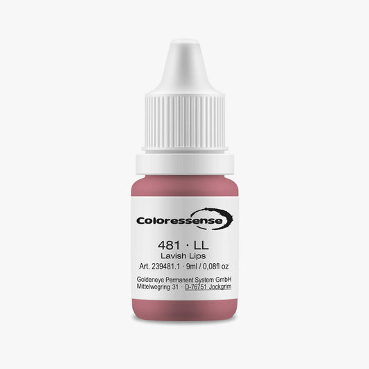Lavish Lips 10ml Coloressense cosmetic tattoo pigment bottle - Australian Colour Technologies