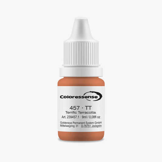 Terrific Terracotta 10ml Coloressense cosmetic tattoo pigment bottle - Australian Colour Technologies