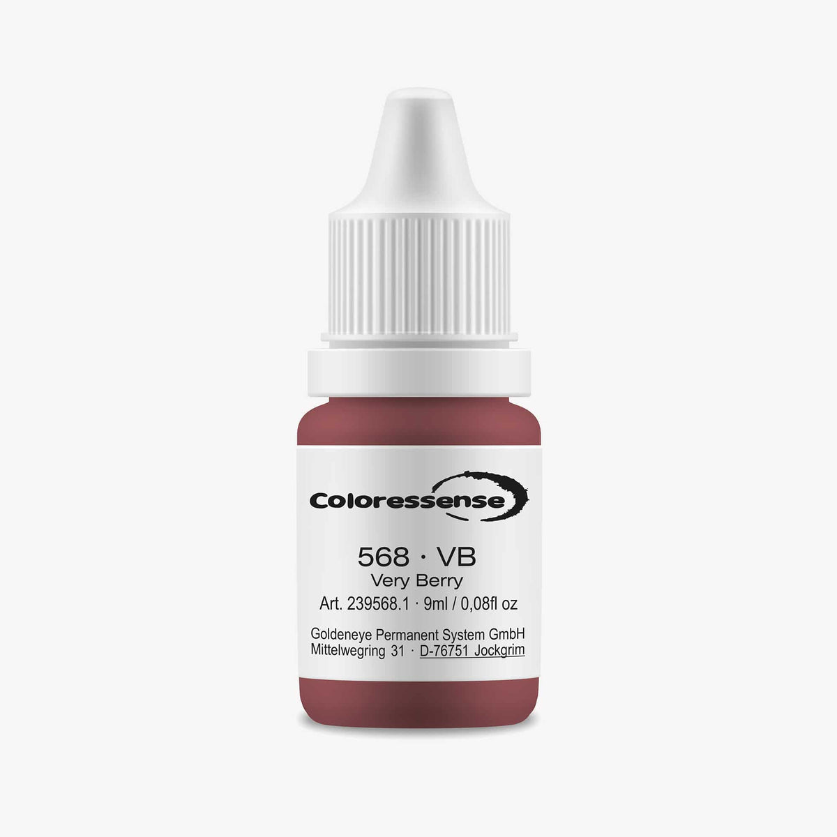 Very Berry 10ml Coloressense cosmetic tattoo pigment bottle - Australian Colour Technologies
