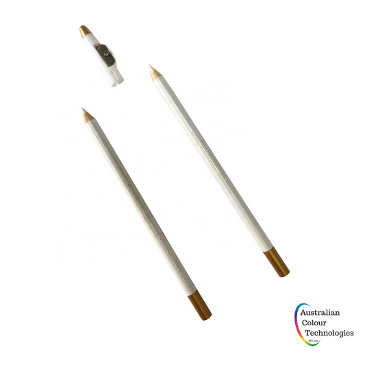 Pre Draw Pencil - White pre-draw pencil - Australian Colour Technologies