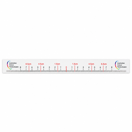 Brow mapping ruler - Straight